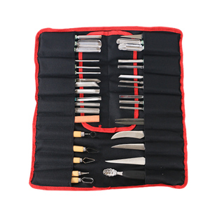 手提式水果食品厨师雕刻刀套装 厨师厨房水果雕花刀套装全套雕刻