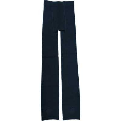 莫代尔脚踩女士秋季黑色加绒裤