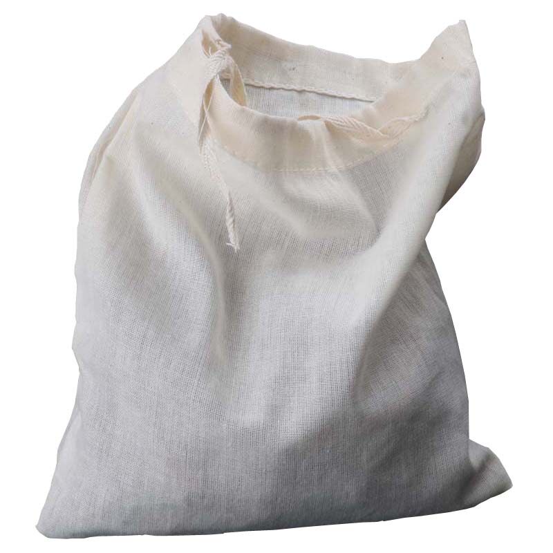 5个25*35cm卤料袋纯棉纱布循环使用煲汤挤水袋大号泡酒煎药袋加厚