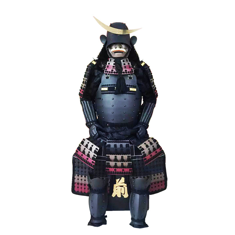 日本武士铠甲可穿戴日料店居酒屋摆设复古盔甲装饰摆件甲胄推荐