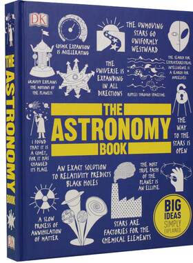 现货 DK 天文学百科 英文原版 The Astronomy Book 精装 DK 人类的思想百科丛书 全彩精装 Big Ideas Simply Explained
