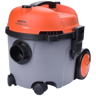 亿力6218吸尘器家用小型低噪除螨器大功率塑料桶式袖珍10升吸尘器