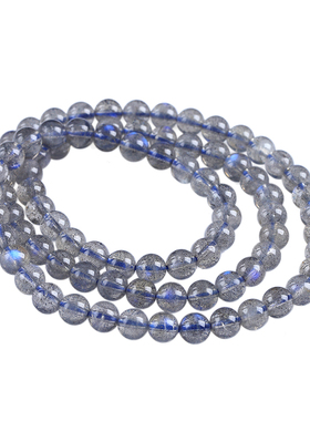 shahd晶字塔天然冰种灰月光石