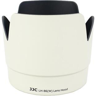 JJC 适用佳能ET-86遮光罩 70-200 f2.8L IS遮光罩 爱死小白遮光罩 77mm