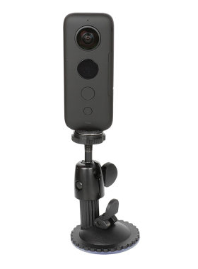 适用insta360 onex5x4吸盘全景相机汽车内外固定支架车载吸盘配件