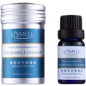 USMELL悠闻5%德国洋甘菊精油10ml 单方精油香薰芳疗精油按摩油