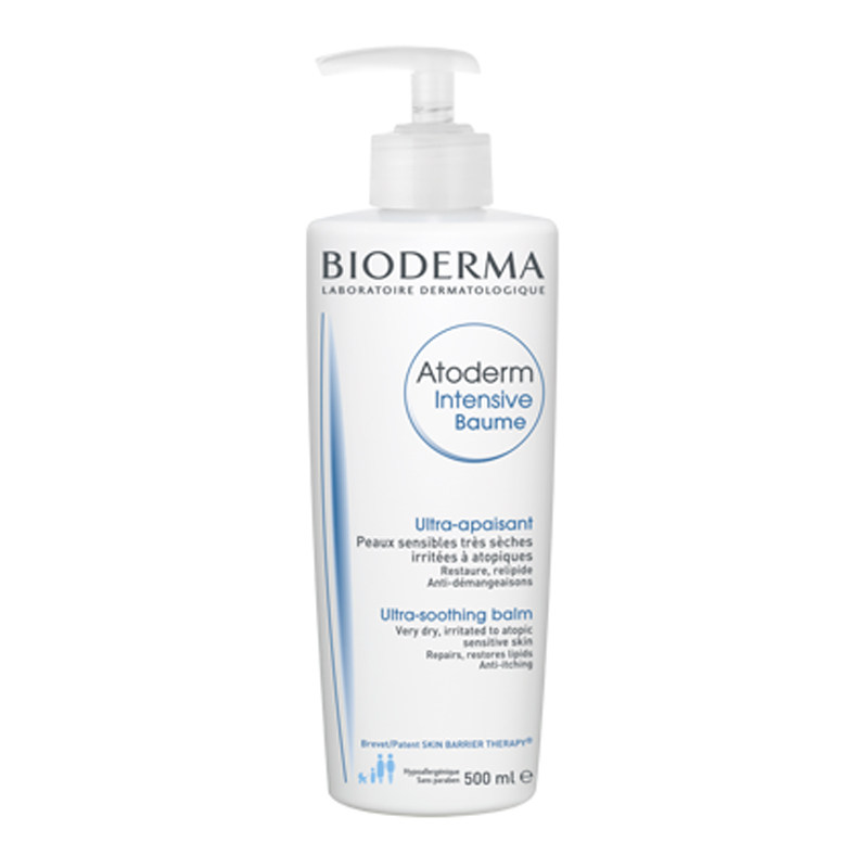 冲量Bioderma/贝德玛强效密集滋润保湿修复霜敏感皮肤润肤霜500ml