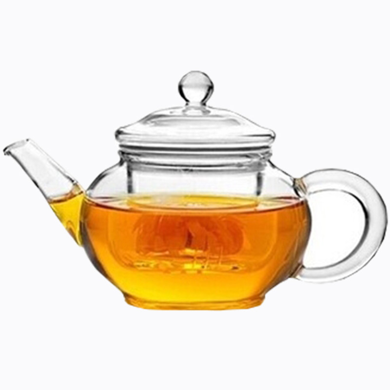 耐热玻璃茶壶加厚花茶壶透明玻璃过滤小茶壶泡茶壶六人茶壶茶水壶