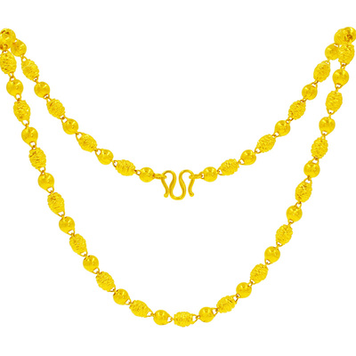 首饰镀黄金泰国龙头影视道具项链