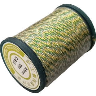 12股蜡金线彩金蜡线macrame编织DIY手绳项链包石头编绳线材可烧结