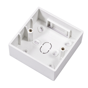 俊朗开关插座正品junon原装底盒 明装底盒 86型单盒