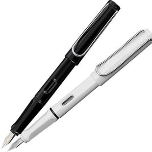 银杉公子钢笔男女孩小学生用正姿握姿练字大明尖儿童三年级EF尖0.38mm时尚简约0.5mm书写正品黑墨囊蓝色套装