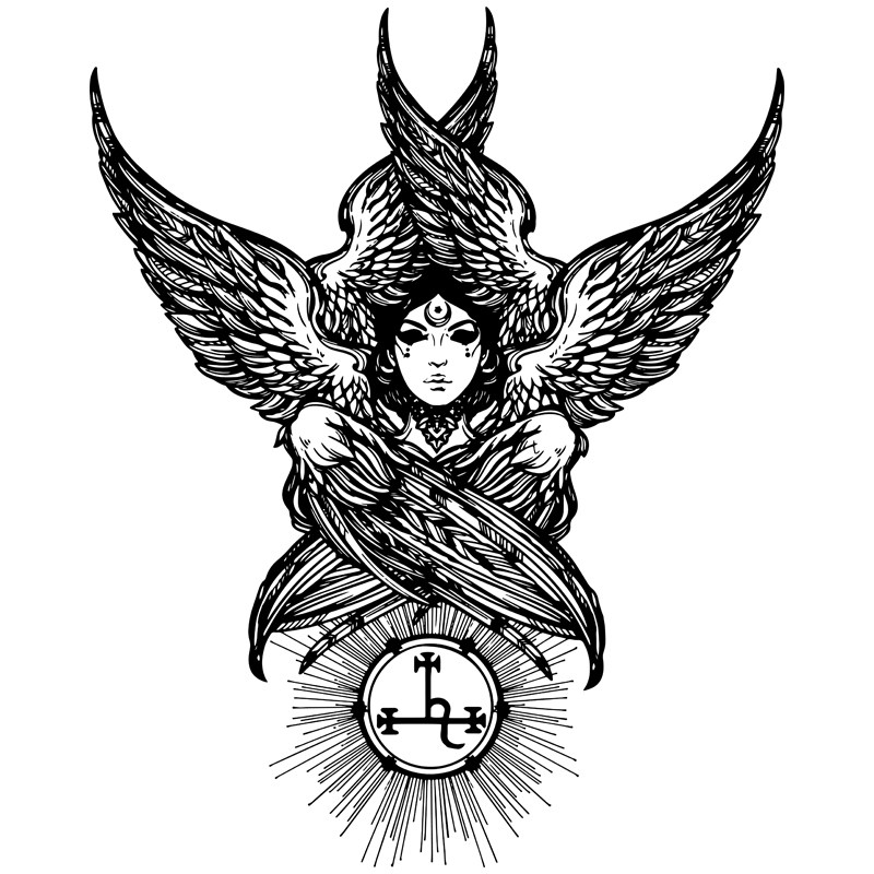 梦幻天使艺术翅膀公主房装饰贴画