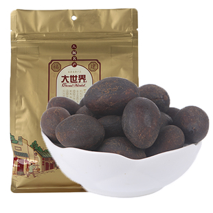 福州特产大世界橄榄蜜饯大世界拷扁榄黑橄榄办公零食蜜饯果干500g
