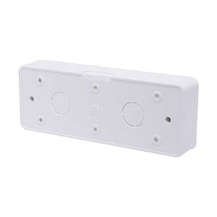 接线盒明装底盒线盒118型通用开关插座明线盒明装下线 四位大盒