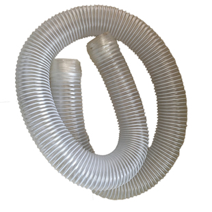 木工吸尘管PU聚氨酯软管钢丝木工可伸缩吸尘管工业引风管100/150M