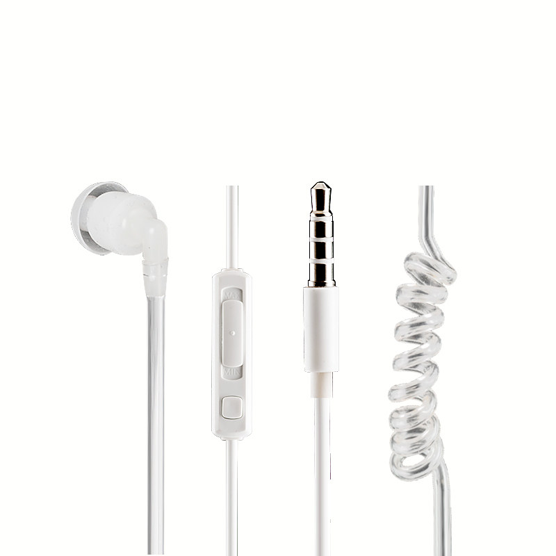 心魔音 SY50D入耳式耳塞耳机线控通话导管防辐射特工耳机儿童孕妇