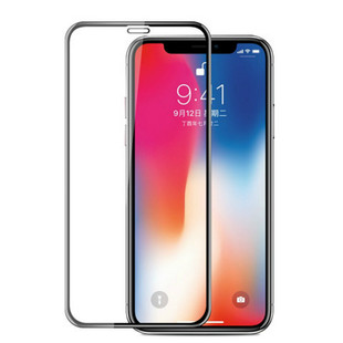 适用于iPhoneX钢化膜苹果XsMax手机膜iPhoneXs Max全屏全覆盖 Xs抗蓝光超薄防指纹 x前后全包边玻璃贴膜
