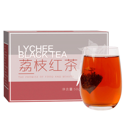 荔枝红茶独立三角茶包