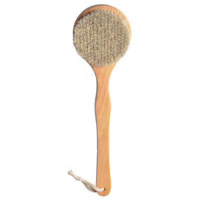 长柄沐浴刷猪鬃后背日本搓泥洗澡