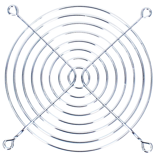 小型轴流风机散热风扇金属防护网罩铁丝网80/90/12038铁网保护罩