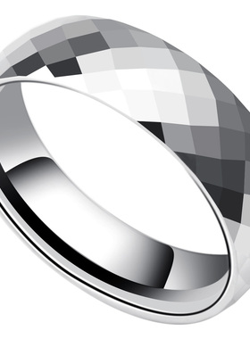 男士戒指韩版菱格ins高级感指环