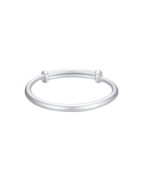 足银寓意礼物手镯