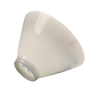 景德镇螺纹纯手绘茶杯陶瓷薄胎功夫品茗杯白瓷茶盏普洱茶杯会响杯