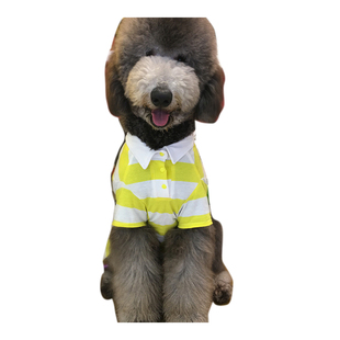 手工定制-哈尼原创设计 巨贵 金毛 中大型犬 狗狗 衣服T恤polo衫