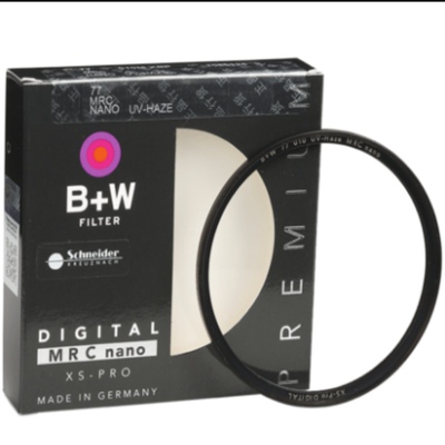 B+W滤镜超标纳米镀膜77mm82mm