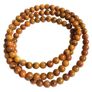 三缘证宝战国红玛瑙手链 宣化料多圈手串男女款饰品礼物ZG06