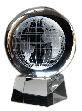 银河七夕情人节礼物定制水晶球