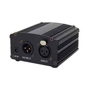 48v幻象电源供电电容麦克风通用户外移动供话筒电源V8声卡调音台