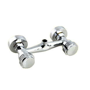 双开关淋浴龙头全铜浴室浴缸热水器水龙头冷热双把双控暗装混水阀