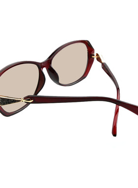 女款妈妈中老年人水晶眼镜