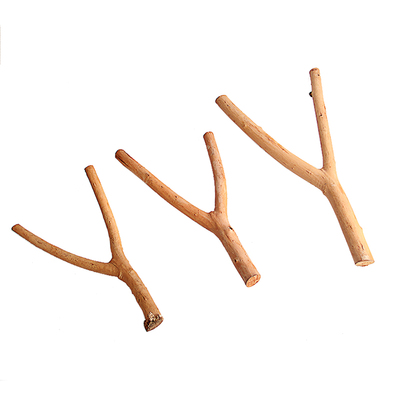 diy树杈手工制作干枯衣架摆件