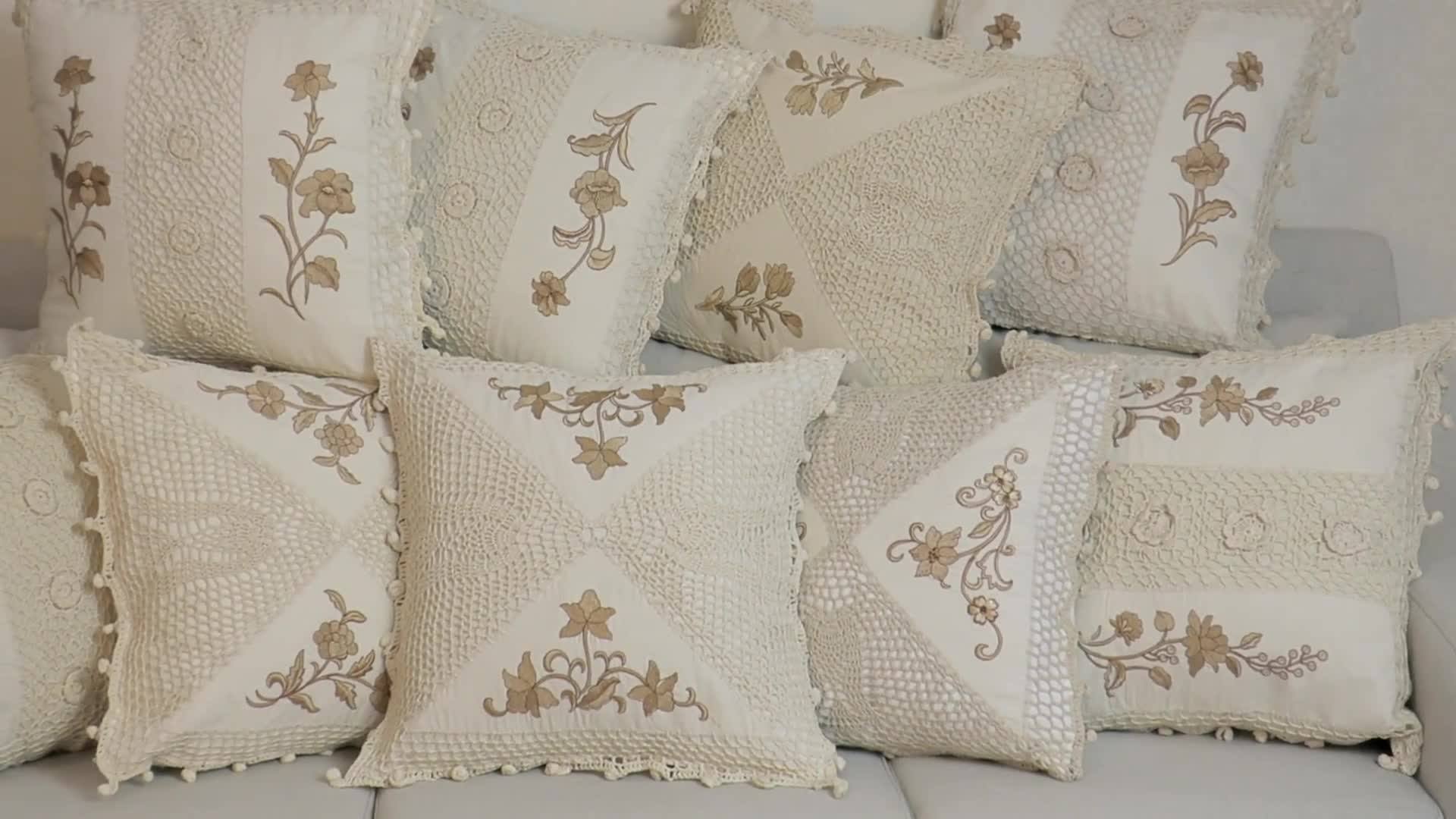 Decorative Embroidered Pillow Case Cushion Covers Buy Decorative