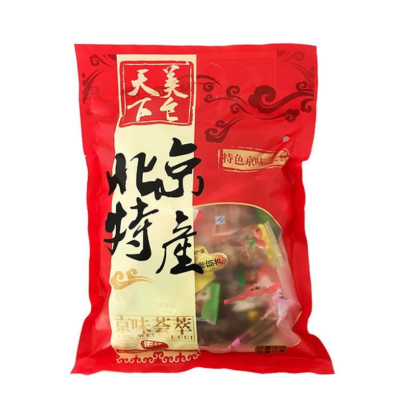 北京特产礼包500g克驴打滚糖葫芦果脯茯苓饼好吃的送礼团购年货