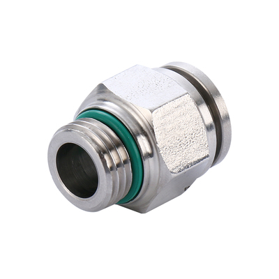 整体304快插直通JHSHCG螺纹密封