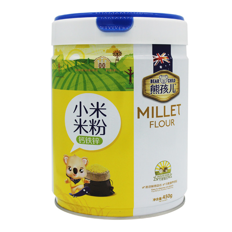 小米粉钙铁锌胡萝卜益生元易冲泡