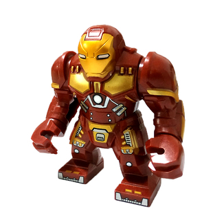 超级英雄绿巨人毒液反浩克钢铁侠MK85灭霸中国积木大人仔手办玩具