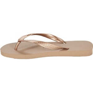 Havaianas哈瓦那女鞋子沙滩人字拖鞋夹脚拖金色2023年新款正品