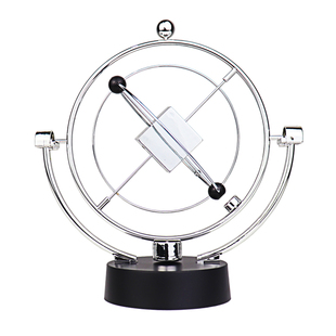 牛顿摆球磁悬浮碰撞球永动仪混沌摆创意办公桌摆件永动机永动球