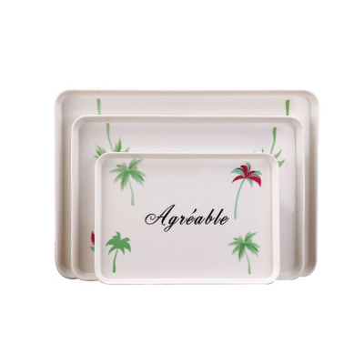 长方形家用茶盘宾馆酒店餐厅托盘