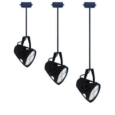 led加长杆轨道射灯40w伸缩吊杆