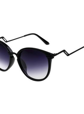 2021新款复古金属女潮反光太阳镜