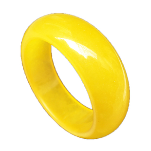 玉手镯新疆和田玉金丝玉金黄手镯石英岩克拉玛依金丝玉女玉镯子