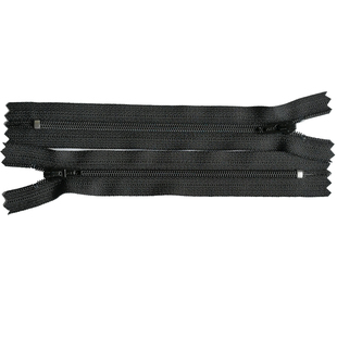 10个尺寸3号尼龙闭口黑色10cm正品YKK拉链裤子西裤包袋拉练拉锁头