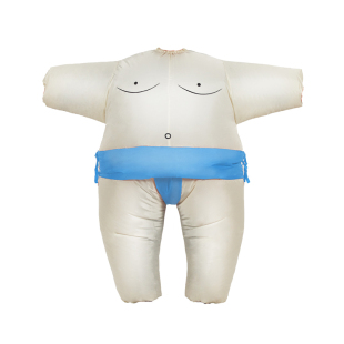 万圣节成人儿童日本相扑大胖子充气服装亲子学校表演搞笑行走衣服