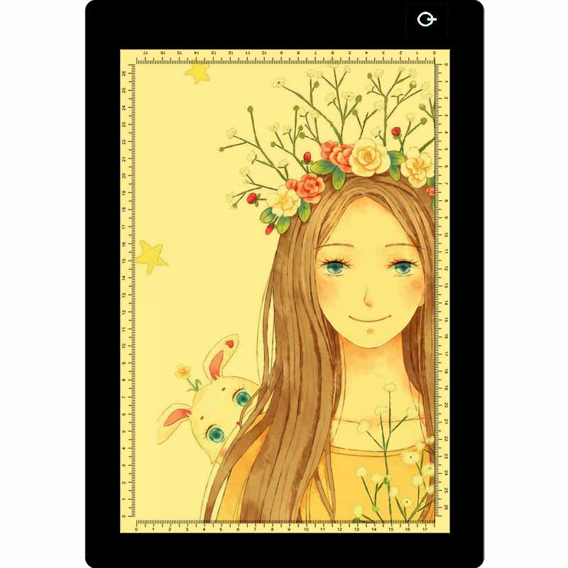 画画神器A4拷贝台透写台调节 led临摹板抖音网红同款素描漫画工具